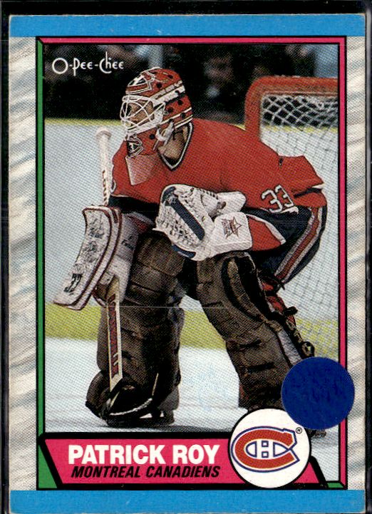 1989-90 O-Pee-Chee #17 Patrick Roy