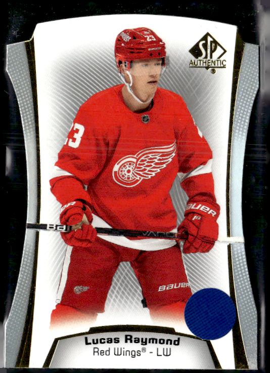 2021-22 SP Authentic #DC-2 Lucas Raymond Die Cuts