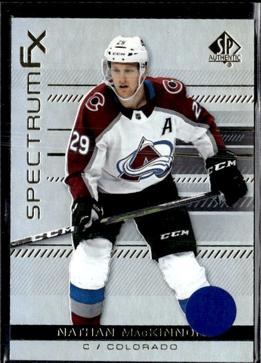 2019-20 SP Authentic #S-11 Nathan MacKinnon Spectrum FX
