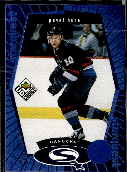 1998-99 UD Choice - StarQuest Blue #SQ2 Pavel Bure