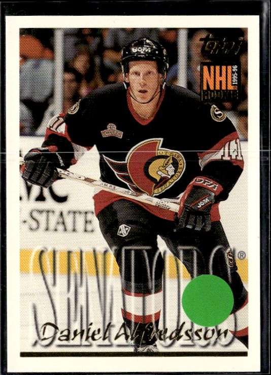 1995-96 Topps #369 Daniel Alfredsson