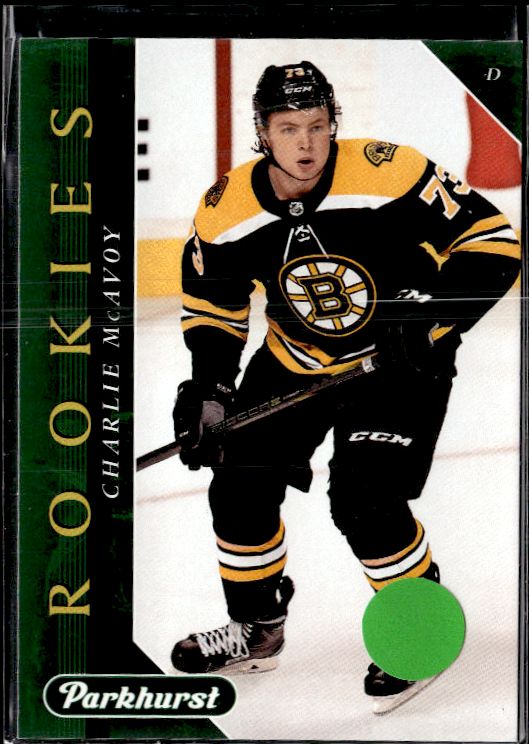 2017-18 Upper Deck #PR-4 Charlie McAvoy Parkhurst Rookies Previews