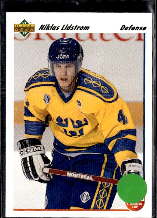 1991-92 Upper Deck #26 Nicklas Lidstrom