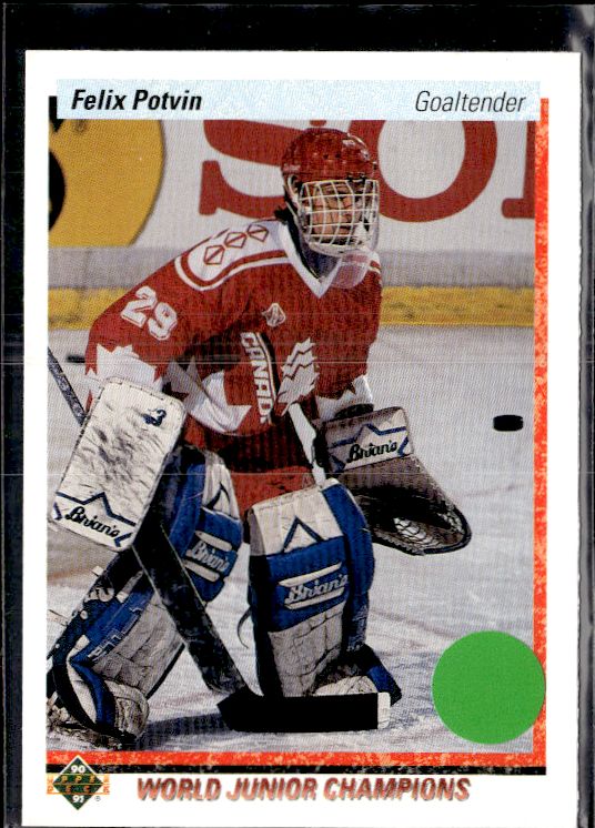 1990-91 Upper Deck #458 Felix Potvin