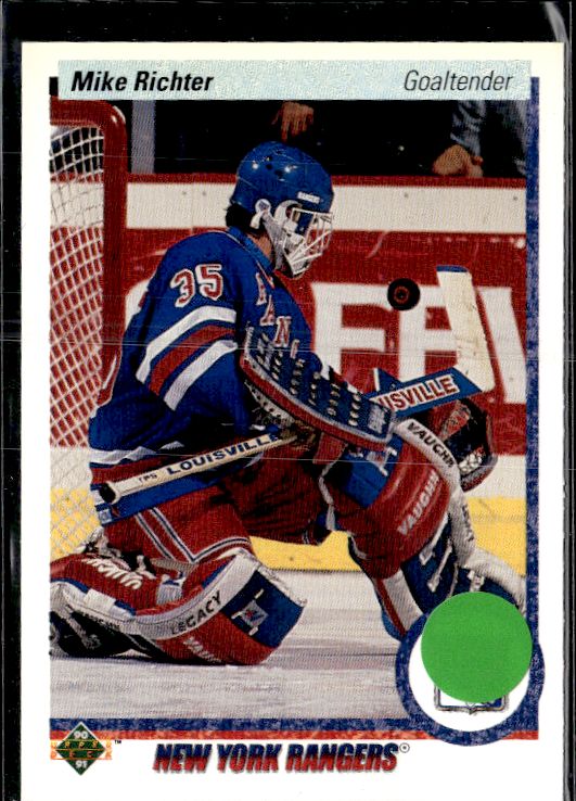 1990-91 Upper Deck #32 Mike Richter