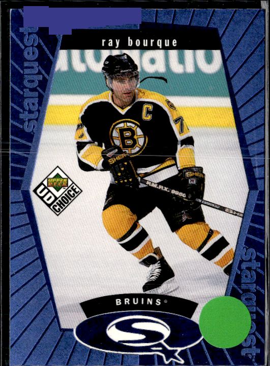 1998-99 UD Choice - StarQuest Blue #SQ21 Ray Bourque