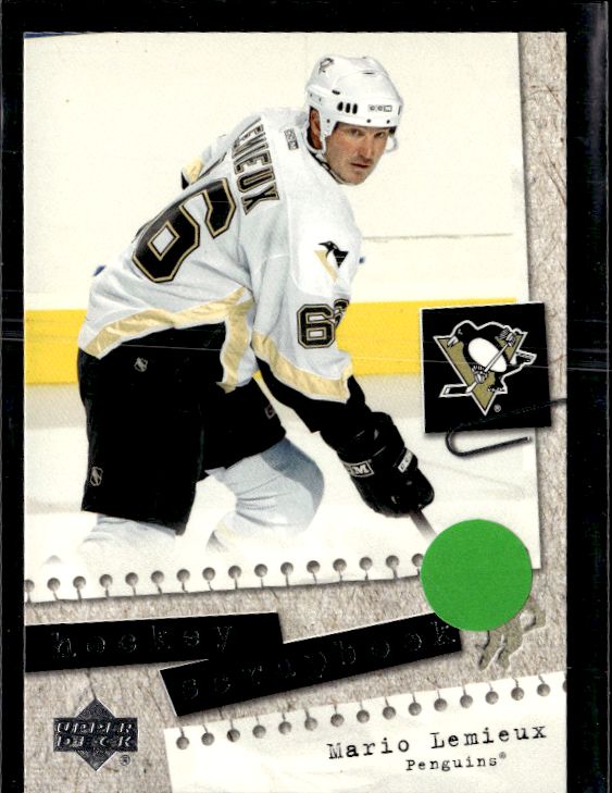 2005-06 Upper Deck #HS6 Mario Lemieux Hockey Scrapbook