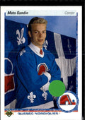 1990-91 Upper Deck #365b Mats Sundin