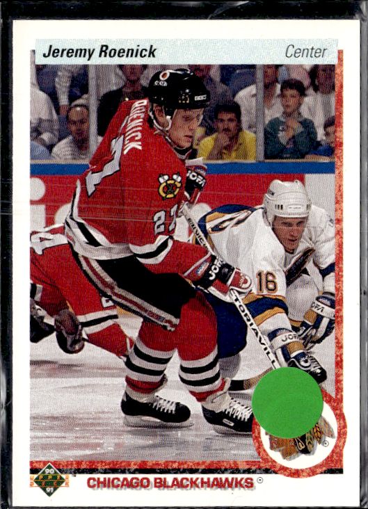 1990-91 Upper Deck #63b Jeremy Roenick