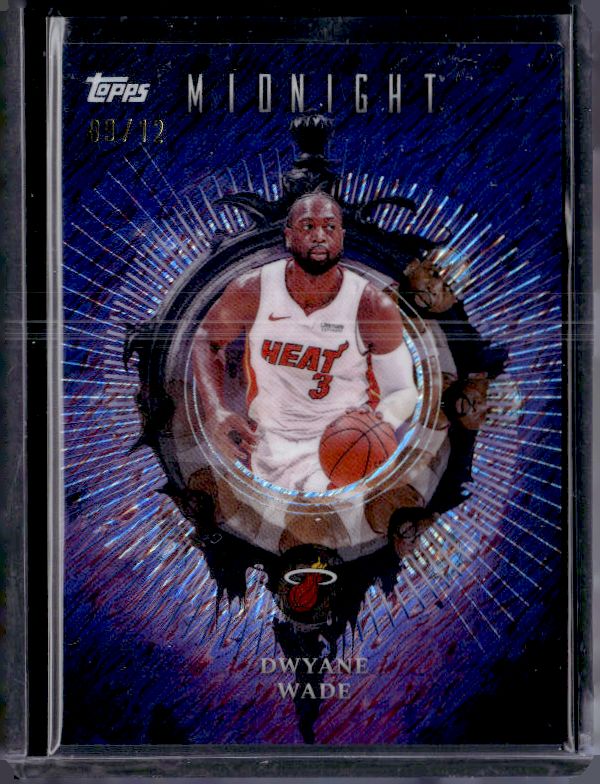 2025-26 Topps Midnight #IN-14 Dwyane Wade Insomnia Midnight #/12