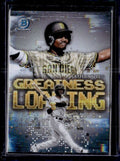 2025 Bowman #GL-12 Leo De Vries Greatness Loading