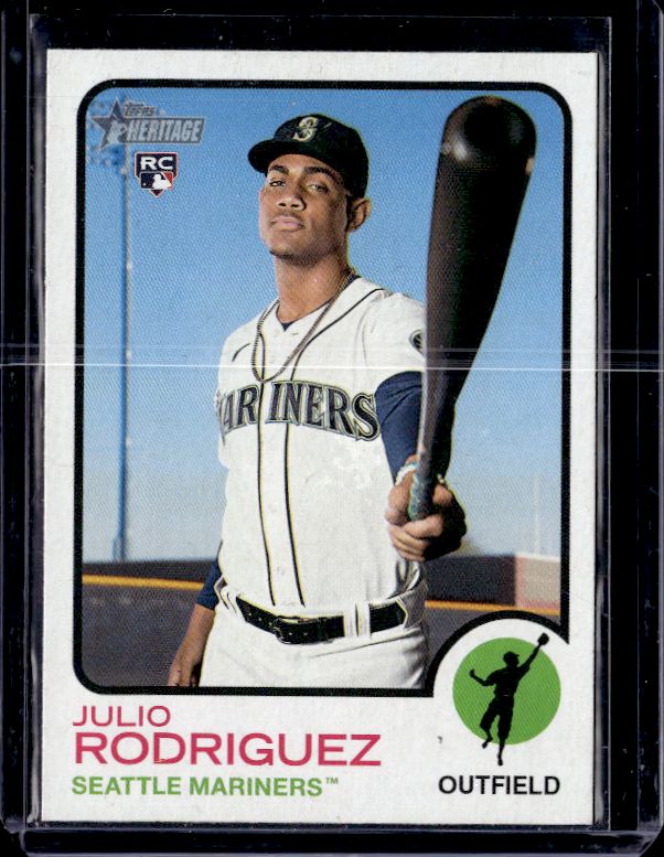 2022 Topps Heritage #700d Julio Rodriguez