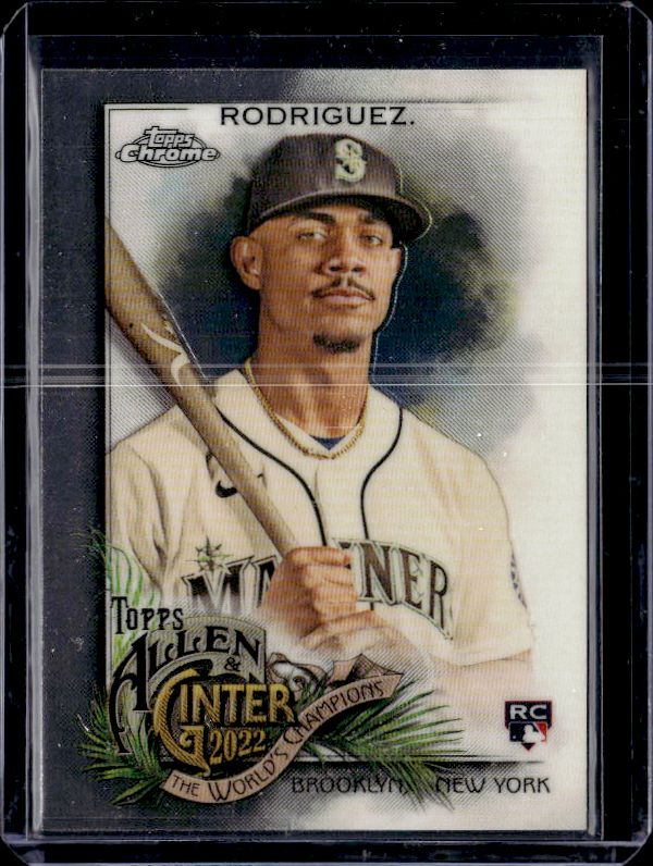 2022 Topps Allen & Ginter Chrome #269 Julio Rodriguez
