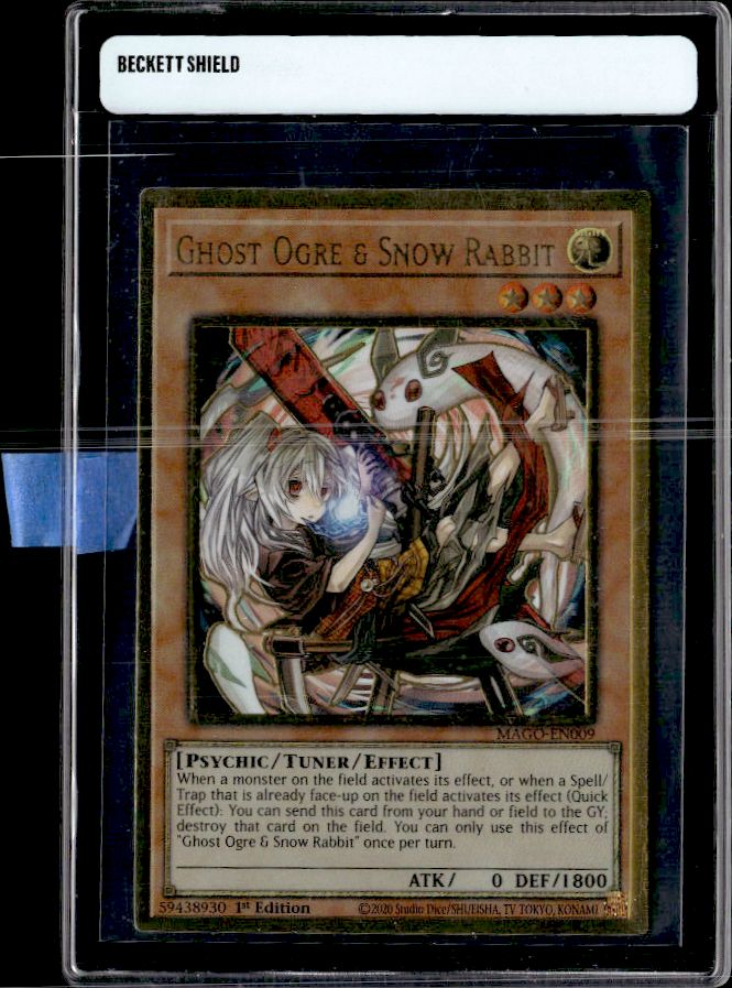 Maximum Gold #MAGO-EN009 Ghost Ogre & Snow Rabbit (Alternate Art)