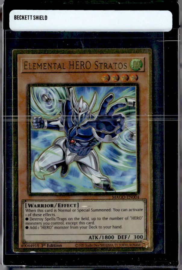 Maximum Gold #MAGO-EN004 Elemental HERO Stratos