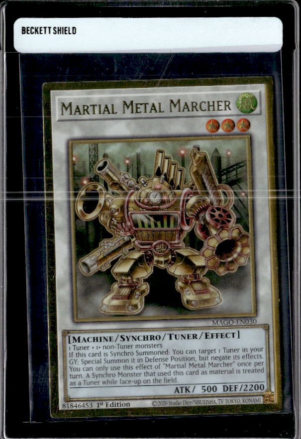 Maximum Gold #MAGO-EN030 Martial Metal Marcher