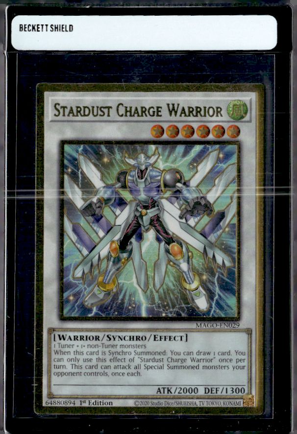 Maximum Gold #MAGO-EN029 Stardust Charge Warrior