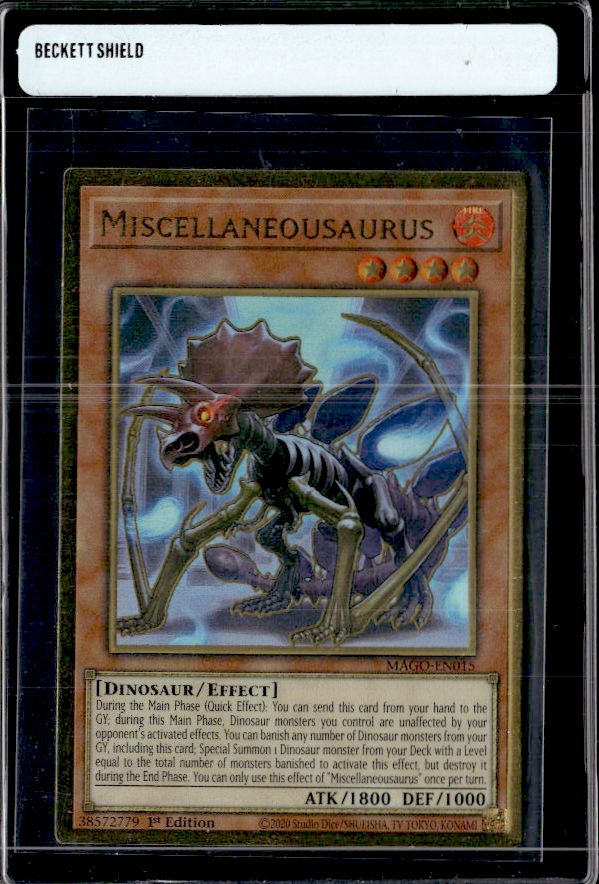 Maximum Gold #MAGO-EN015 Miscellaneousaurus