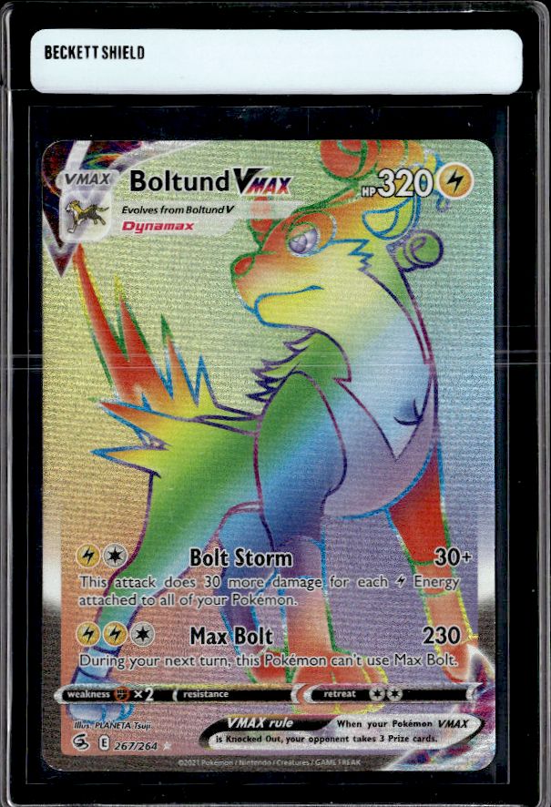 SWSH08: Fusion Strike #267/264 Boltund VMAX (Secret)