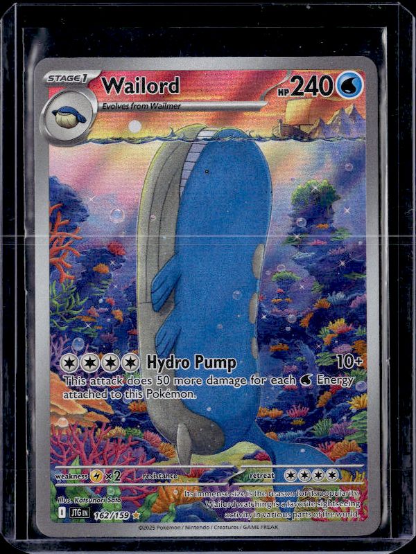 SV09: Journey Together #162/159 Wailord