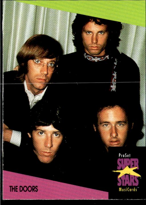 1991 Pro Set SuperStars MusiCards (UK Edition) #37 The Doors