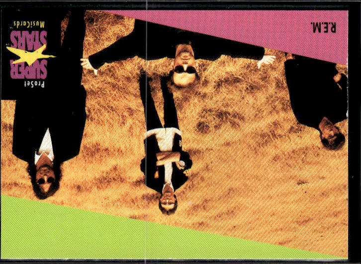 1991 Pro Set SuperStars MusiCards (UK Edition) #112 R.E.M.