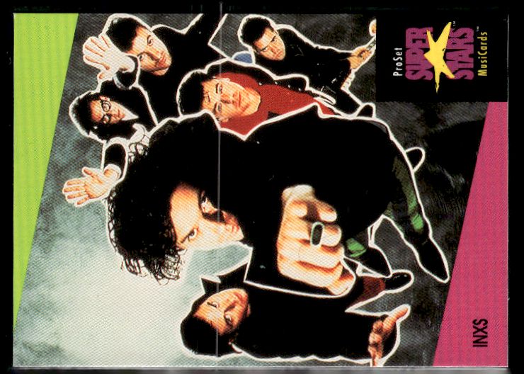 1991 Pro Set SuperStars MusiCards (UK Edition) #62 INXS