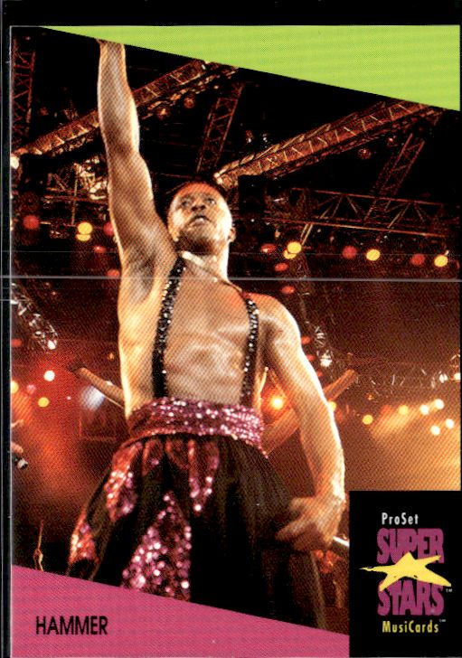 1991 Pro Set SuperStars MusiCards (UK Edition) #51 Hammer