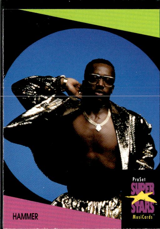 1991 Pro Set SuperStars MusiCards (UK Edition) #50 Hammer