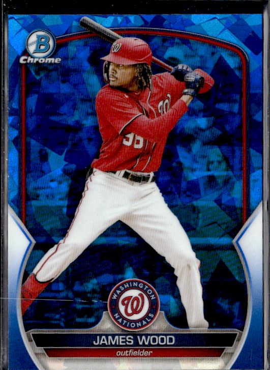 2023 Bowman Chrome Sapphire Edition #BCP-224 James Wood Prospects