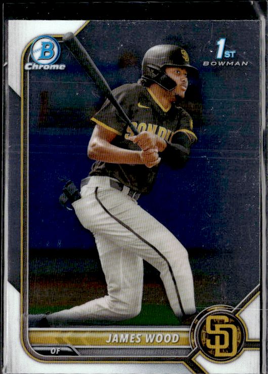 2022 Bowman #BCP-108 James Wood Chrome Prospects