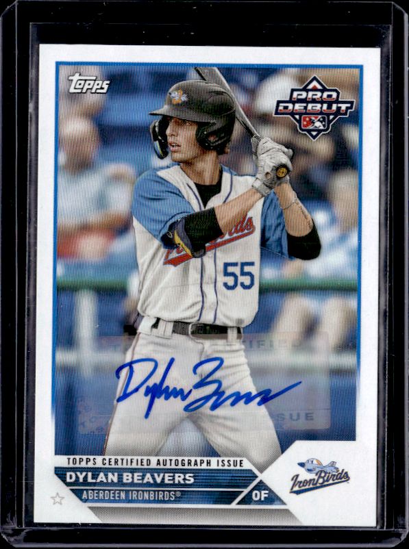 2023 Topps Pro Debut #PD-85 Dylan Beavers Autographs