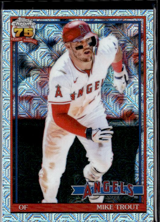 2026 Topps #91C-42 Mike Trout 1991 Topps Chrome
