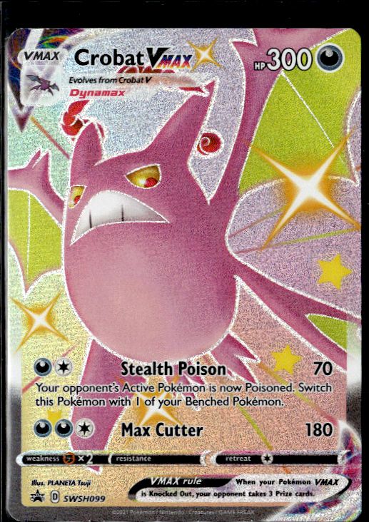 SWSH: Sword & Shield Promo Cards #SWSH099 Crobat VMAX