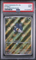 2025 Pokemon Pfl En-Phantasmal Flames #096 Nymble Illustration Rare PSA 9