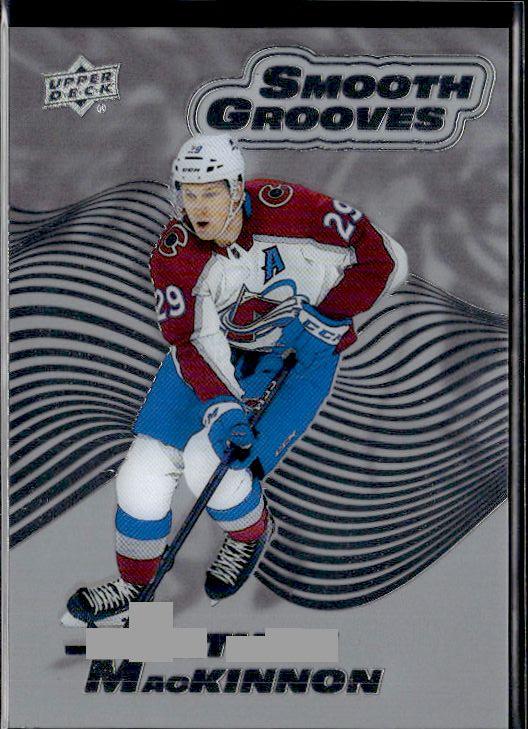 2022-23 Upper Deck #SG12 Nathan MacKinnon Smooth Grooves