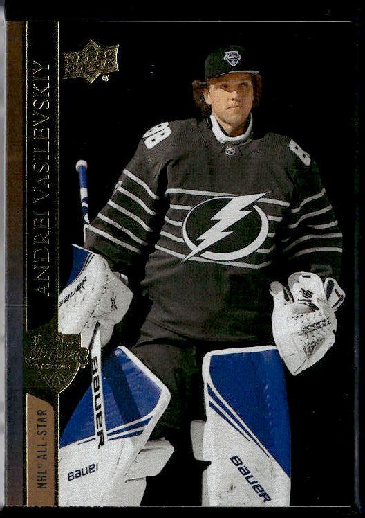 2020-21 Upper Deck #697 Andrei Vasilevskiy Silver Foil