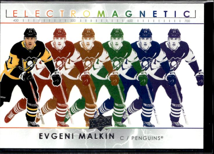 2021-22 Upper Deck #EM-16 Evgeni Malkin Electromagnetic