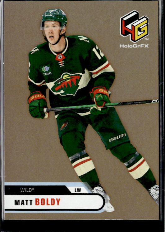 2022-23 Upper Deck #HG-9 Matt Boldy HoloGrFx Gold