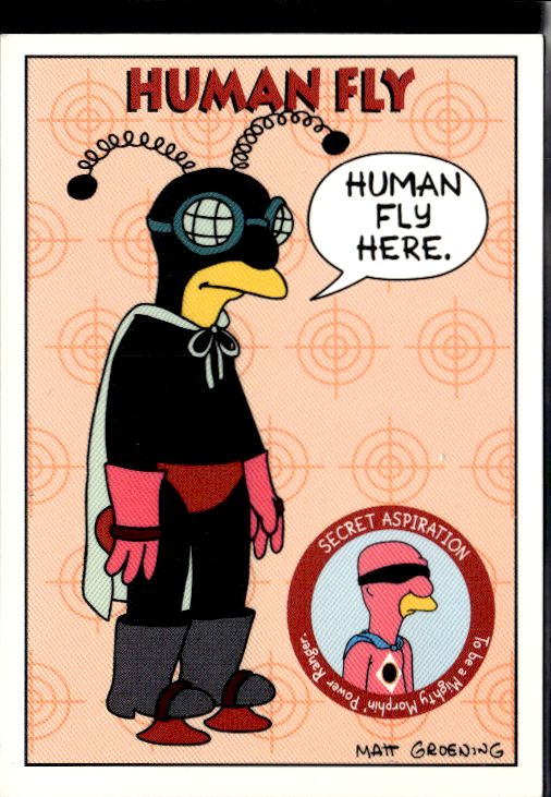 1994 SkyBox The Simpsons Series II #S4 The Human Fly