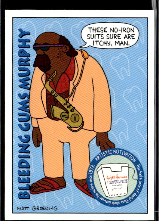 1994 SkyBox The Simpsons Series II #S10 Bleeding Gums Murphy