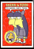 1994 SkyBox The Simpsons Series II #S12 Sherri & Terri
