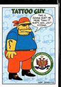 1994 SkyBox The Simpsons Series II #S14 Tattoo Guy