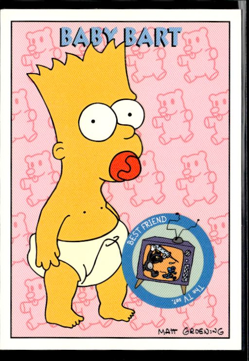 1994 SkyBox The Simpsons Series II #S18 Baby Bart