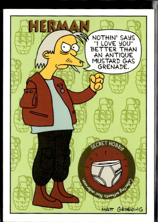 1994 SkyBox The Simpsons Series II #S19 Herman