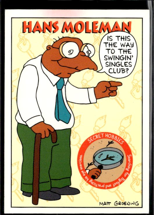 1994 SkyBox The Simpsons Series II #S20 Hans Moleman