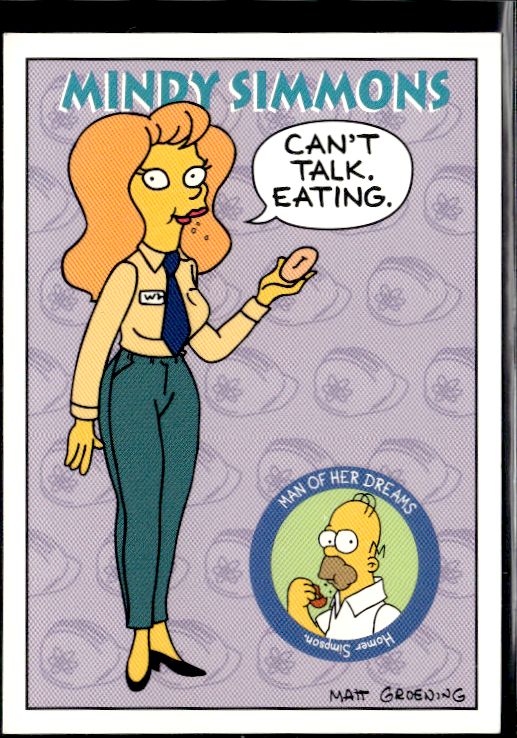 1994 SkyBox The Simpsons Series II #S33 Mindy Simmons