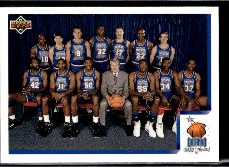 1991-92 Upper Deck #450 1992 NBA West All-Star Checklist