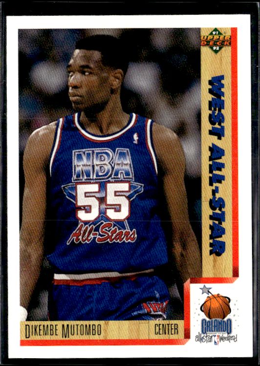 1991-92 Upper Deck #471 Dikembe Mutombo