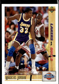 1991-92 Upper Deck #34 Magic vs. Jordan